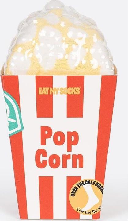 Actual product image Eat My Socks Socks, Pop Corn (Single pack, One size)