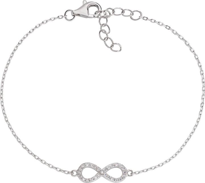 Amen Infinite Armband (16 cm, Silber 925)