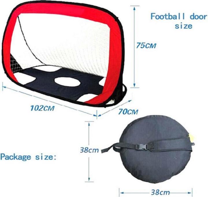 Immagine prodotto Cover-Discount Porta da calcio pop-up pieghevole con parete porta