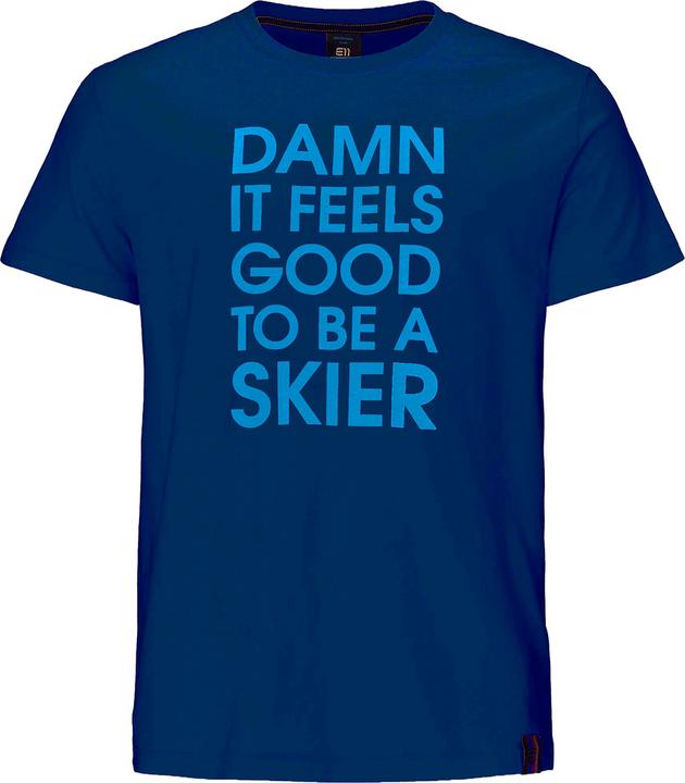 Elevenate Skiers T-Shirt Dark Steel Blue Herren (XL)