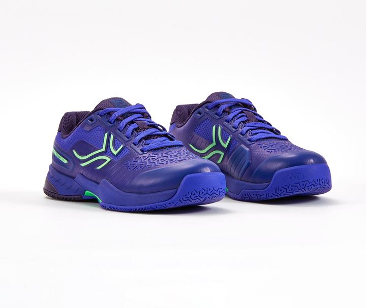 Image du produit Artengo Chaussure de Tennis Junior - TS 990 Jr Bleu Vert (33)