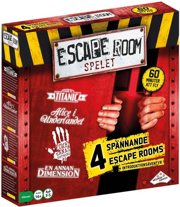 Produktbild JTI Escape Room Spiel - Rot (Schwedisch)