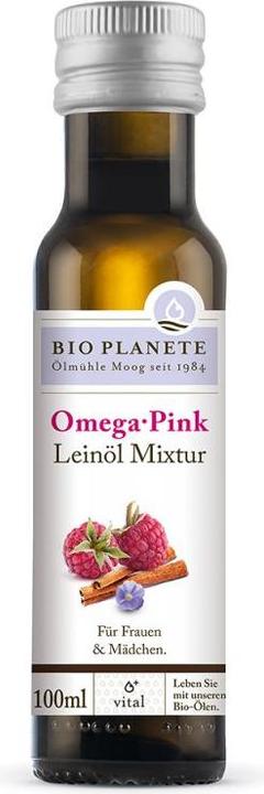 Actual product image Bio Planète Omega Pink Linseed Oil Mixture (100ml) (1 Piece, Oil, 265 g)