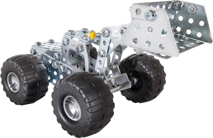 Actual product image Eitech C84 Metal construction set - Wheel loader, model vehicle with 200 parts, construction site vehicle
