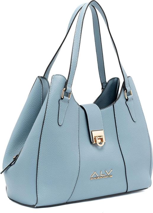 Actual product image ALV by Alviero Martini Damen Handtasche - Modell Seraphina Elite - 100% Polyurethan - 35.0 X 29.0 X 10.0 Cm