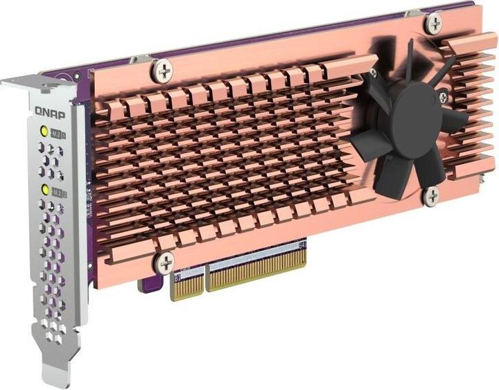 Actual product image QNAP QM2-2P-384A QM2 Card