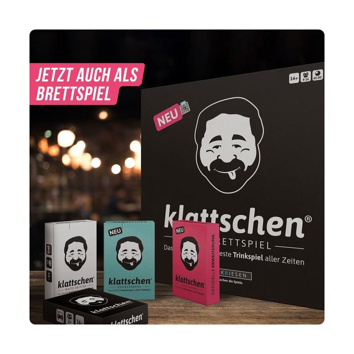 Actual product image Denkriesen klattschen® -MÄNNERABEND - The official extension of the cult drinking game