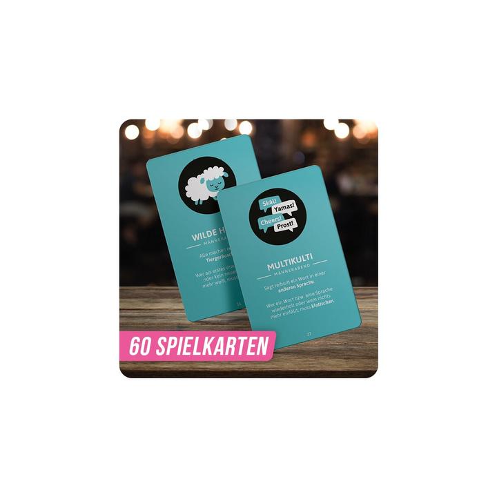 Actual product image Denkriesen klattschen® -MÄNNERABEND - The official extension of the cult drinking game