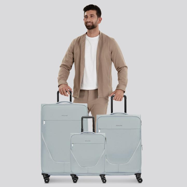 Image du produit Stratic taska Set de valises à 4 roulettes 3pcs avec soufflet extensible (233 l, XL (à partir de 115l))