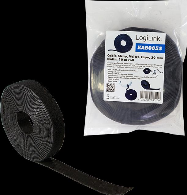 Actual product image LogiLink Velcro tape roll (20 mm)
