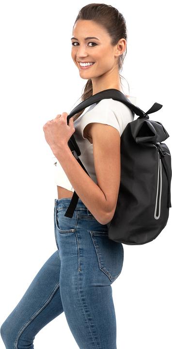 Image du produit Xcase Sac à dos à roulettes avec compartiment rembourré pour ordinateur portable (19 l)