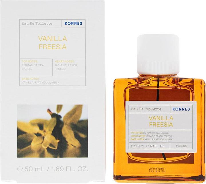 Actual product image Korres VANILLA FREESIA Eau de Toilette (Eau de toilette, 50 ml)