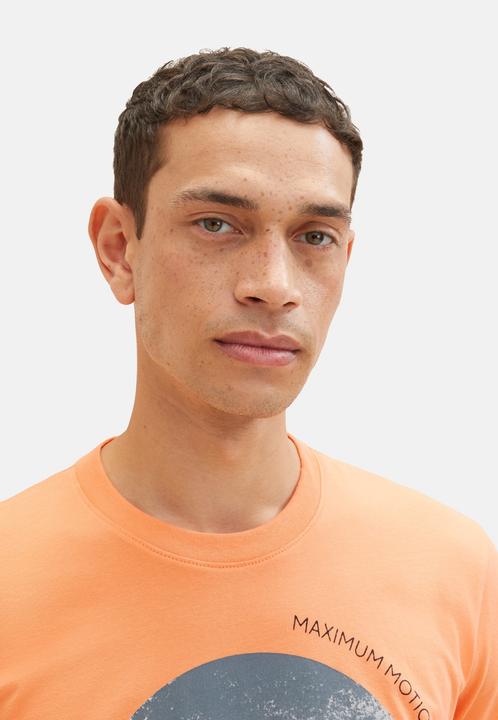 Actual product image Tom Tailor T-Shirt Kurzarmshirt mit Foto-Print (XL)