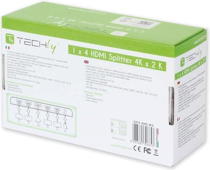 Immagine prodotto Techly Splitter HDMI