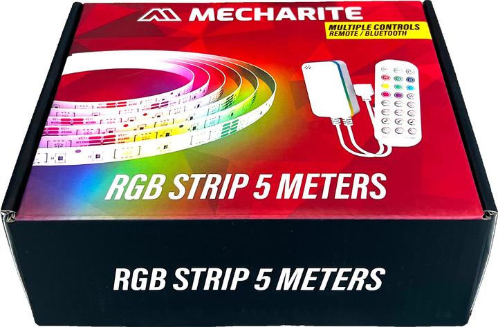 Image du produit Mecharite Bande RGB - 5 mètres (500 cm, Intérieur)