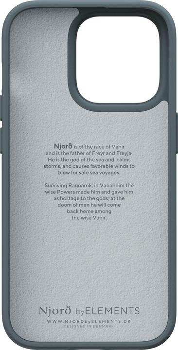 Actual product image Njord Hard Cover Tonal Case Dark Grey (Apple iPhone 14 Pro)