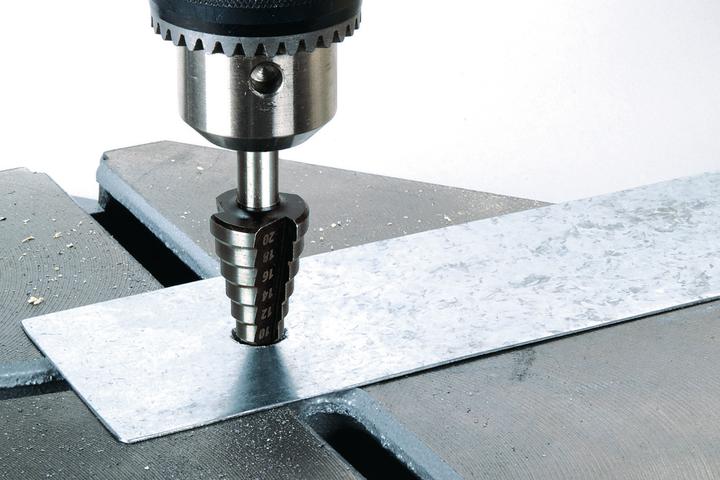 Actual product image wolfcraft wolfcraft 1 Stufenbohrer HSS, Schaft 10mm, ø8-30mm (10 mm)