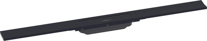 hansgrohe HG Caniveau de douche RainDrain Flex à raccourcir, montage libre 800mm noir mat (800 mm)
