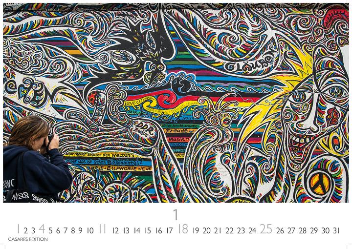 Produktbild Berlin Street Art 2026 L 35x50cm (35 x 50 cm, Deutsch)