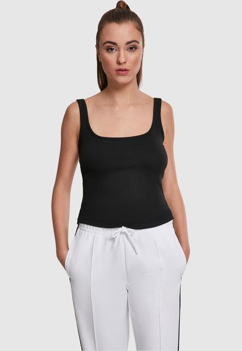Actual product image Urban Classics Ladies Wide Neck Top (S)
