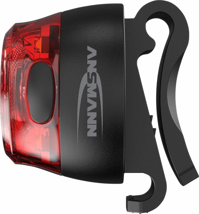 Actual product image Ansmann Bikelight Rear-LED round 200mAh