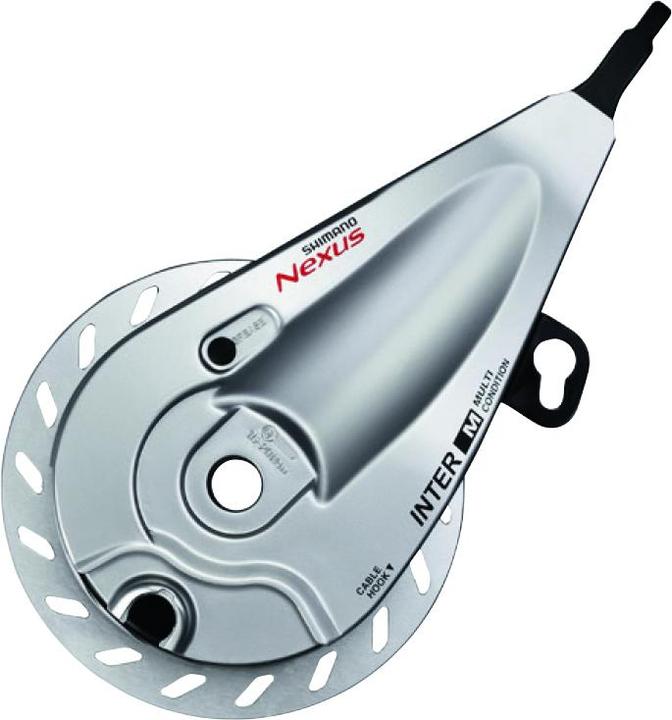 Shimano Rollerbremse Nexus BR-C3000-F vorne m/Mutter M9 (Vorderradbremse, Bremsset)