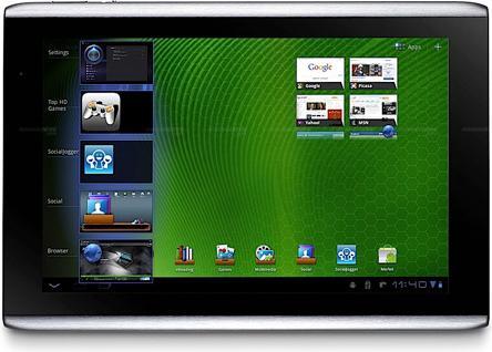Acer Iconia Tab A500, 32 Go - WiFi (10.10", 32 Go, Argent)