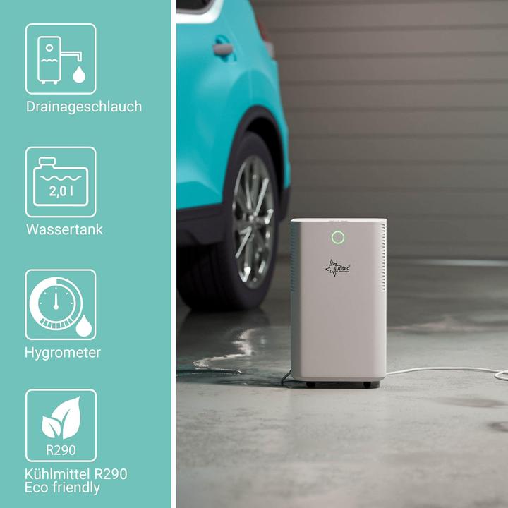 Image du produit Suntec DryFix 12 EQ - Luftentfeuchter für Räume bis 34 m² (34 m²)