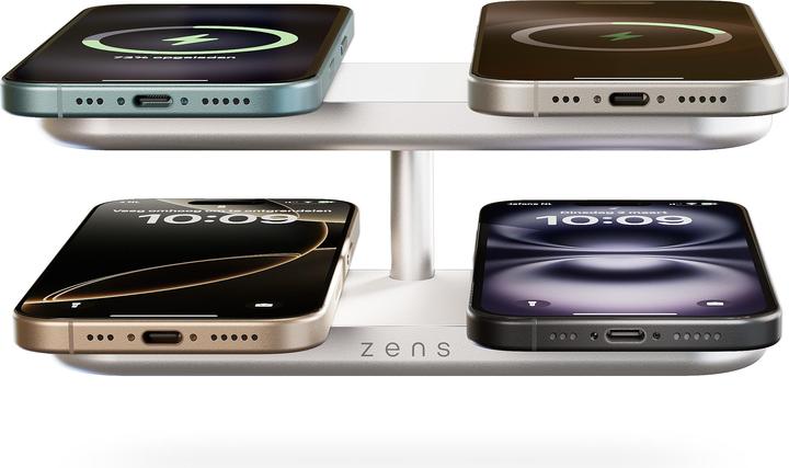 Actual product image Zens Quattro Wireless Charger Pro 4 MagSafe 4x15W (15 W)