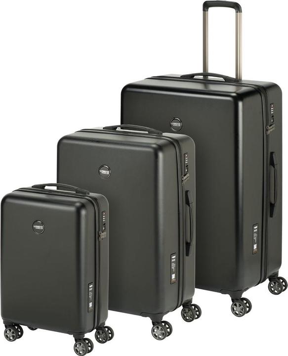 Princess Traveller Prinzessinreisende PT01 Deluxe Kofferset - Pitch Black - SML (35 l)