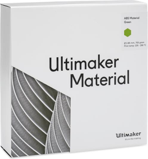 Produktbild Ultimaker Abs (ABS, 2.85 mm, 750 g, Grün)