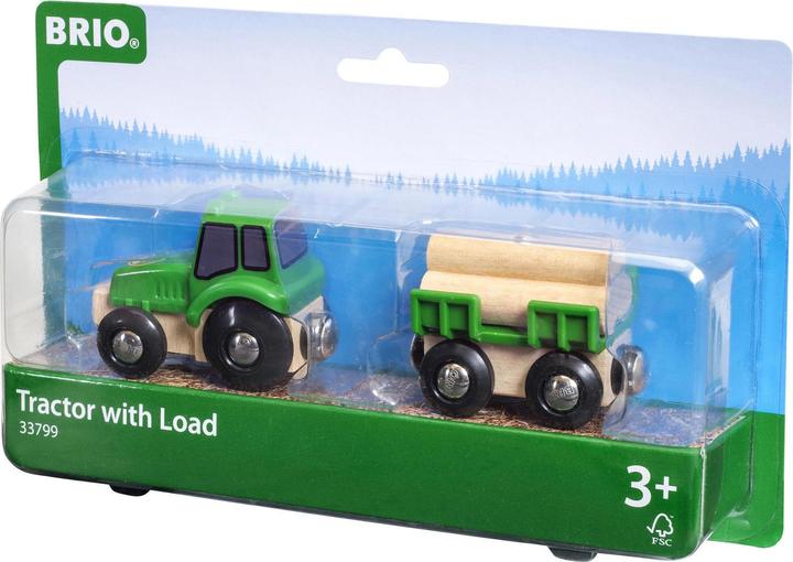 Productafbeelding Brio Houten trekker met lading