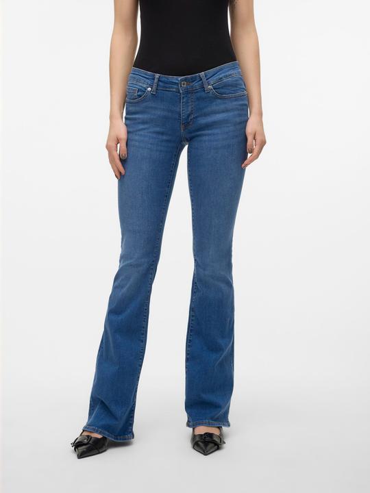 Actual product image Vero Moda VMSIGI Niedrige Taille Ausgestellt Jeans Ausgestellt (L)