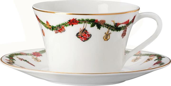Produktbild Hutschenreuther Nora Christmas Tee-/Cappuccinotasse 2tlg. (1 x)