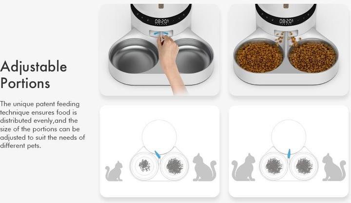Actual product image Petlibro Granary Dual Feeder (5 l)