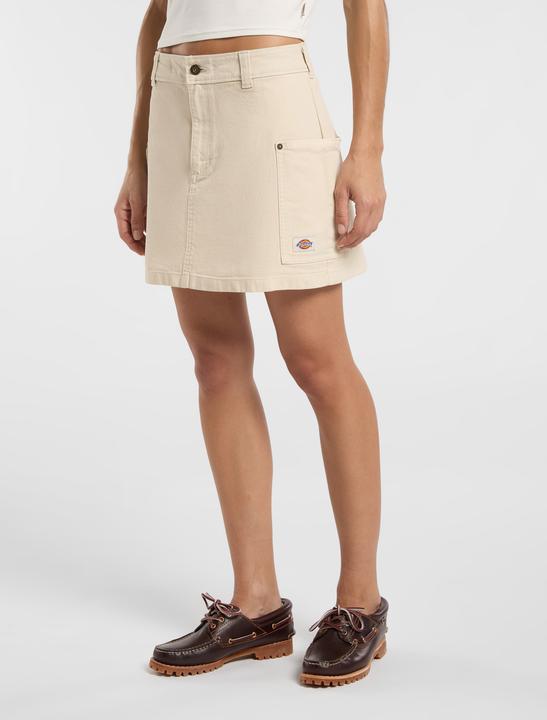 Actual product image Dickies River Ranch Mini Skirt W Whitecap Gray (M)