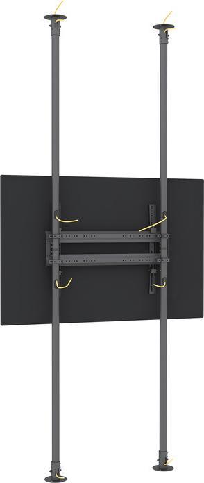Actual product image Multibrackets Floor ceiling mount with dopper tube, VESA 200x