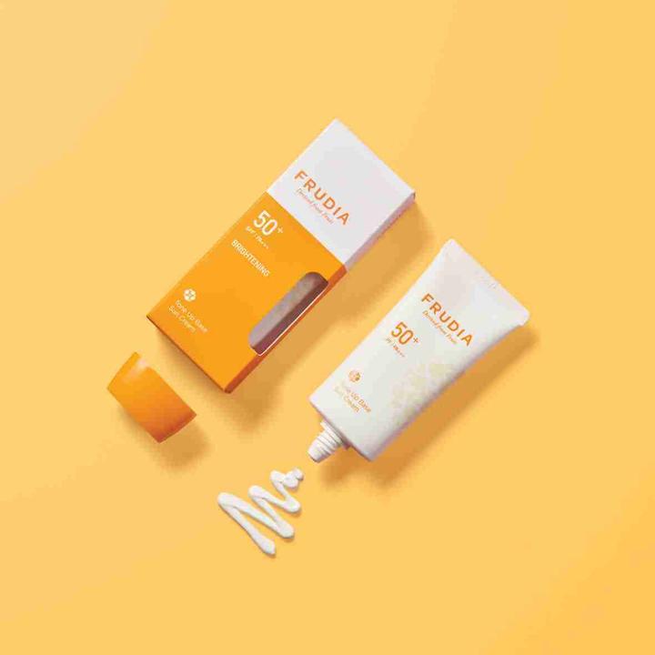 Actual product image Frudia Sun Tone Up Base (Sun cream face, SPF 50+, 50 ml, 50 g)