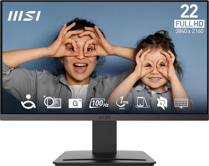 Produktbild MSI PRO MP223 E2 (1920 x 1080 Pixel, 21.45")