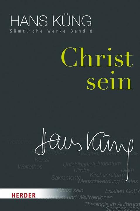 Actual product image Christ sein (German, Hans Kung, 2016)