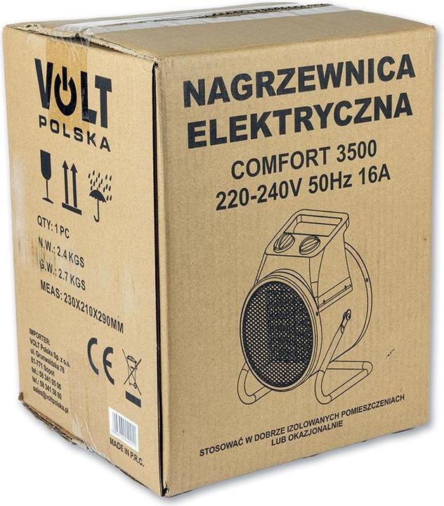 Image du produit No Name Chauffage électrique COMFORT 3 5kW (3500 W)