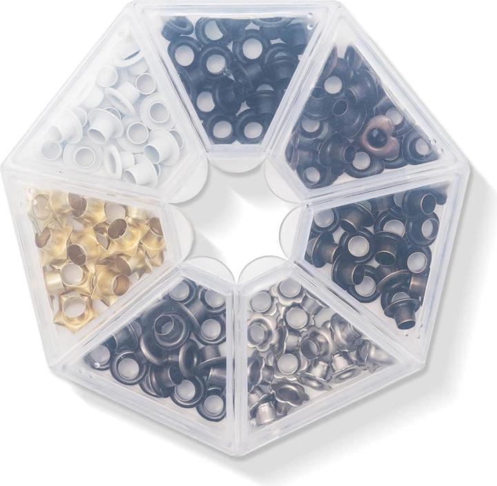 Actual product image We R Memory Keepers Eyelets Metallic 141 pieces, 0.8 cm