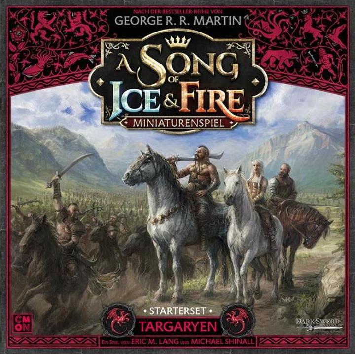Actual product image Cmon CMND0123 - Targaryen starter set - basic game for: A Song of Ice & Fire, ages 14+ (DE edition) (German)