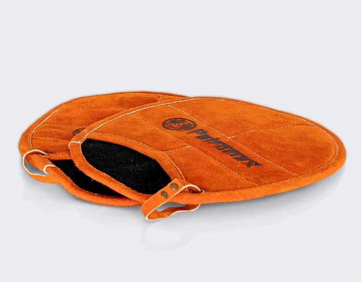 Produktbild Petromax Topflappen 'Aramid Pro 300' mit Eingriff 2 Stück feuerfest (rauleder, 100% Polyester, enthält nichttextile Bestandteile tierischen Ursprungs, 100% Aramid (Polyamid))