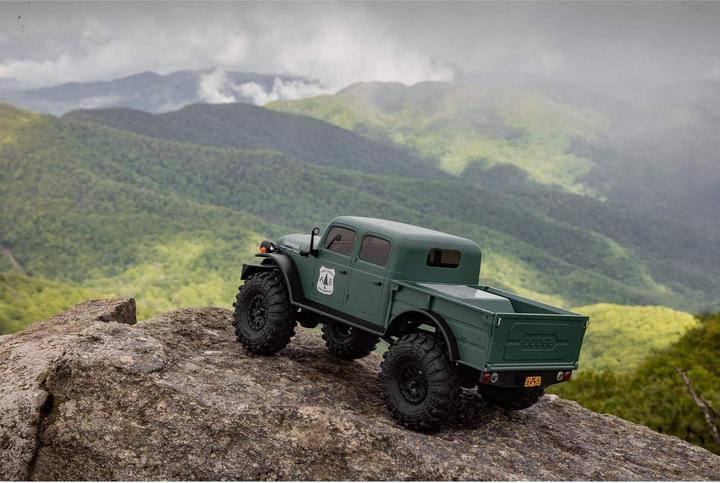 Actual product image Axial Scale Crawler SCX24 Dodge Power Wagon Green, 1:24, RTR (RTR Ready-to-Run)