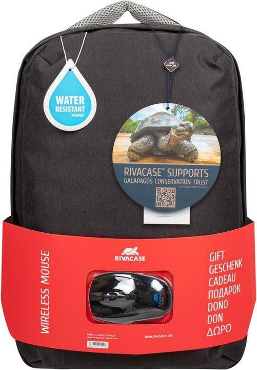 Image du produit Rivacase NB BACKPACK 15.6" + MOUSE/7563 BLACK (15.60")