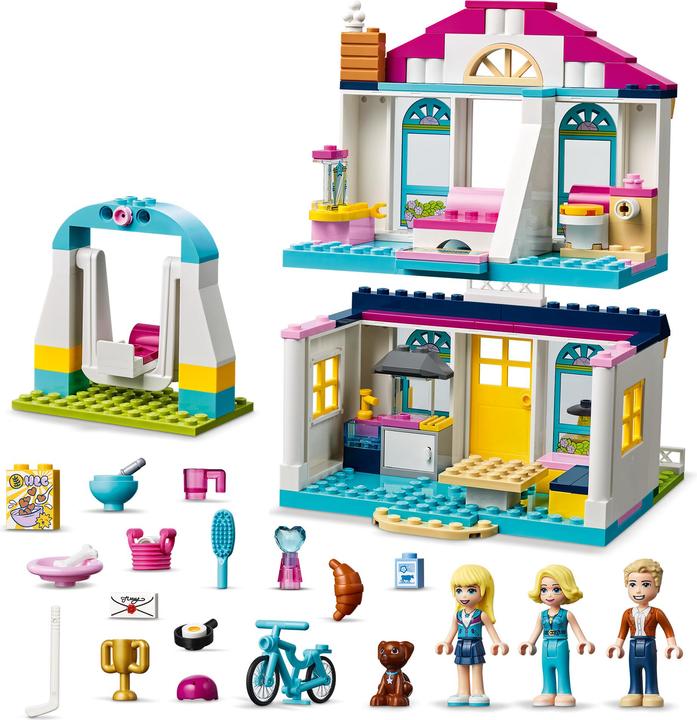 Produktbild LEGO Stephanies Familienhaus (41398, LEGO Friends)