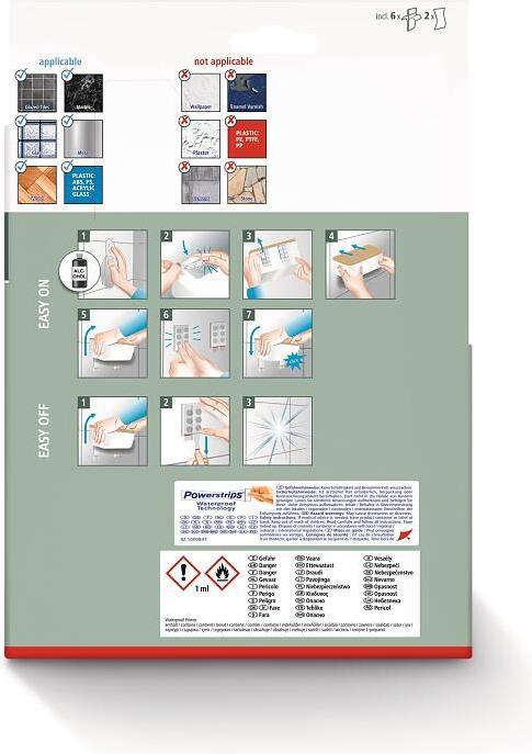 Produktbild tesa BABOO Aufbewahrungsbox mit Deckel, gross inkl. Klebelösung ohne Bohren