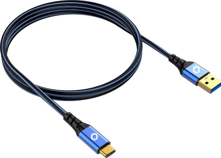 Actual product image Oehlbach USB 3.2 Gen 1 (USB 3.0) connection cable (1x male A 1x C™ male) 3.00 m gold-plated plug contact (3 m, USB 3.2 Gen 2, 10 W)