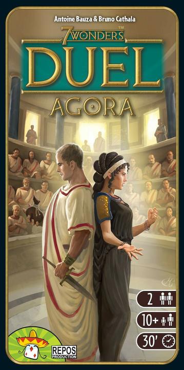 Produktbild Repos Production Board Game 7 Wonders Duel: Agora Expansion Ages 10+ 2 Players English Version SEV15 (Englisch)